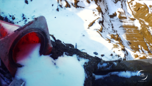 neige et dégel, pause de chantier, activité végétale