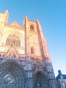 heure dorée sur la Cathédrale de Nantes | vue 1 | photo MDstudio
