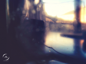 Vue de lumière depuis un verre | expérimentation photo | MDstudio