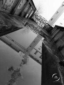 reflet de rue | vue 1 en diagonale | MDstudio