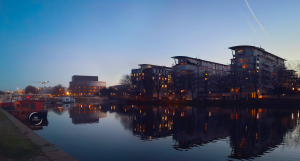Canal Saint Félix, bateaux-bâtiments, Nantes novembre 2020 | photo MDstudio