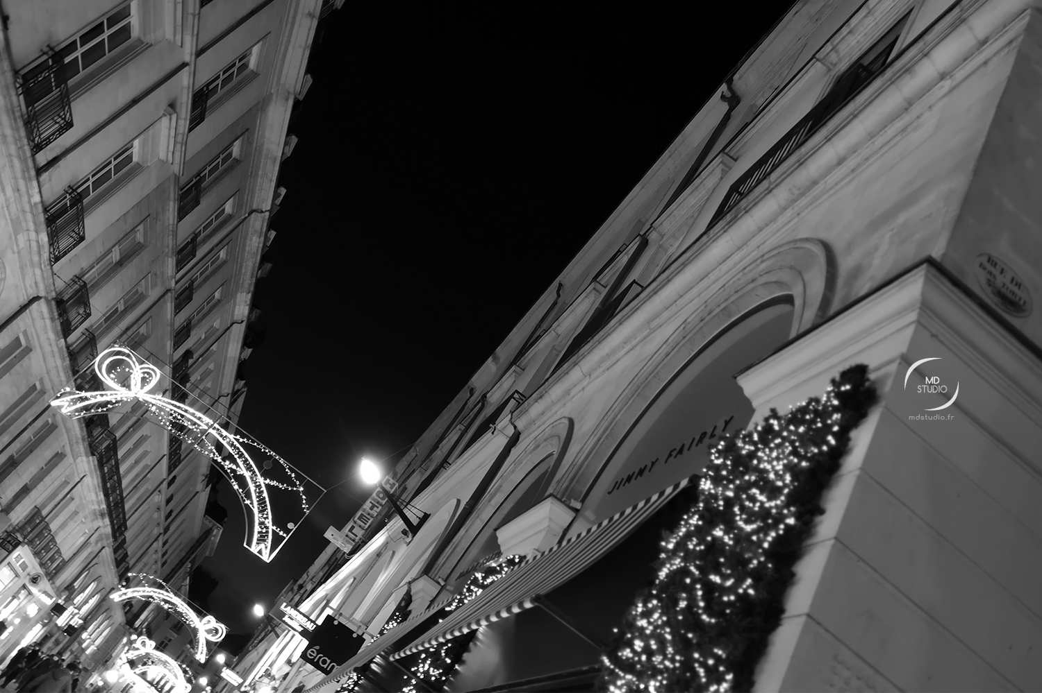 rue Nantaise - illuminations et décorations de Noël 2020 | photo MDstudio